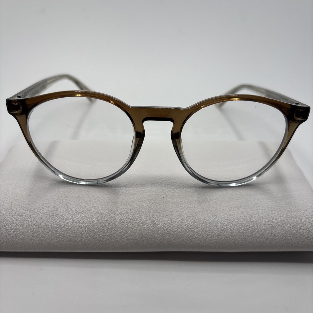 Calvin Klein CK-23549 342 Clear Brown Gradient Eyeglasses Frame 50-19-145 #C166